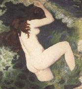 Maillol, Aristide The Wave (mk19) oil painting artist